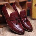 Summer men's leather shoes, casual shoes, men's leather shoes, men's shoes, one shoe, men's Lefu shoes, one hair substitute