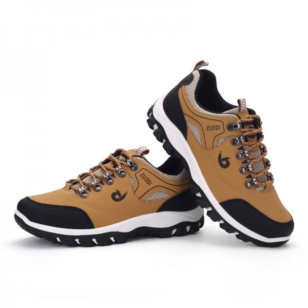 Quick selling outdoor men's shoes low top large casual hiking and mountaineering shoes 