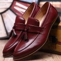 Summer men's leather shoes, casual shoes, men's leather shoes, men's shoes, one shoe, men's Lefu shoes, one hair substitute