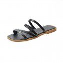 Amazon 2022 new women's sandals Korean fashion flat bottomed open toe women's casual sandals