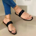 2020 new woven FLIP FLOPS SANDALS spot wholesale summer women's sandals popular in Amazon, Europe and America