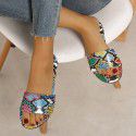 Cross border snake sandals 2021