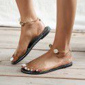 Cross border European and American large sandals women's 2022 summer new ins beach sandals Amazon 43