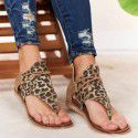 2022 summer foreign trade large size New Amazon Roman sandals women's cross-border snake flat sandals light Roman shoes