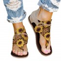 2021 spring and summer foreign trade new large size sandals women's cross-border flat sandals