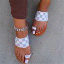 2021 European and American sandals women's sandals cross border spot sandalslippers 9363