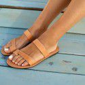 European and American foreign trade wish2022 new summer women's flat bottom cover toe 40-43 hollow out sandals women's sandal