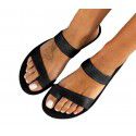 European and American foreign trade wish2022 new summer women's flat bottom cover toe 40-43 hollow out sandals women's sandal