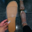 2021 European and American sandals women's sandals cross border leopard slippers spot sandalslippers