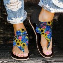 2021 spring and summer foreign trade new large size sandals women's cross-border flat sandals