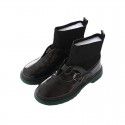 Ermian autumn and winter new Korean fashion girls' Leather Boots children's short boots Martin boots middle tube splicing 2991 