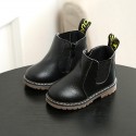 New children's shoes in autumn and winter of 2019 boys' Leather Boots British leather boots girls' single boots retro Martin boots trend 