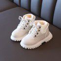 Autumn and winter new children's shoes children's Martin boots boys British fashion leather boots girls short boots baby shoes wholesale