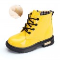 2022 spring and autumn children's boots children's Martin boots cotton shoes fashion boys' and girls' Korean Martin boots thickened