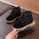 2022 new boys' and girls' single boots children's war wolf boots middle children's desert Martin boots boys' short boots