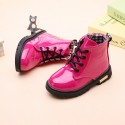 2022 spring and autumn children's boots children's Martin boots cotton shoes fashion boys' and girls' Korean Martin boots thickened