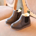 2021 autumn and winter new children's Martin boots boys' Leather Boots girls' short boots British style fashion single boots 