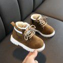 Girls' boots children's Martin boots 2021 autumn and winter new British fashion boys' short boots baby shoes