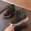 2022 new boys' and girls' single boots children's war wolf boots middle children's desert Martin boots boys' short boots