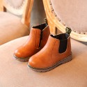 2021 autumn and winter new children's Martin boots boys' Leather Boots girls' short boots British style fashion single boots 