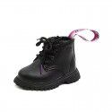 Children's Martin boots 2021 autumn and winter new girls' versatile anti slip Martin boots boys' British style low barrel short boots trend