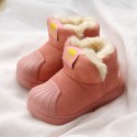 2020 autumn winter new short top middle tube children's snow boots warm shell head two cotton indoor and outdoor children's Boots