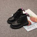 Children's Martin boots 2021 autumn and winter new girls' versatile anti slip Martin boots boys' British style low barrel short boots trend