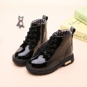 2022 spring and autumn children's boots children's Martin boots cotton shoes fashion boys' and girls' Korean Martin boots thickened