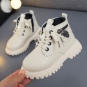 Children's Martin boots 2021 autumn winter new girls' boots children's soft sole single boots boys' shoes short boots