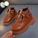 Children's Martin boots 2021 autumn winter new girls' boots children's soft sole single boots boys' shoes short boots