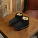 Children's snow boots 2019 new anti slip, wear-resistant and warm girl's boots cotton shoes boy's short boots children's shoes wholesale