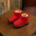 Children's snow boots 2019 new anti slip, wear-resistant and warm girl's boots cotton shoes boy's short boots children's shoes wholesale