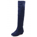 Foreign trade large size autumn and winter new high boots super long Knee Boots flat bottomed boots female spring and autumn boots manufacturer wholesale