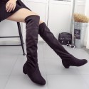 Foreign trade large size autumn and winter new high boots super long Knee Boots flat bottomed boots female spring and autumn boots manufacturer wholesale