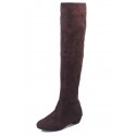 Foreign trade large size autumn and winter new high boots super long Knee Boots flat bottomed boots female spring and autumn boots manufacturer wholesale