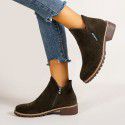 Cross border women's short boots foreign trade women's shoes new style in autumn and winter