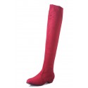 Foreign trade large size autumn and winter new high boots super long Knee Boots flat bottomed boots female spring and autumn boots manufacturer wholesale