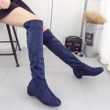 Foreign trade large size autumn and winter new high boots super long Knee Boots flat bottomed boots female spring and autumn boots manufacturer wholesale