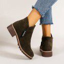 Cross border women's short boots foreign trade women's shoes new style in autumn and winter