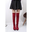 Foreign trade large size autumn and winter new high boots super long Knee Boots flat bottomed boots female spring and autumn boots manufacturer wholesale