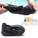 2022 spring new fashion shoes, fashion casual shoes, low top soft sole, one foot pedal cover, casual small leather shoes, men's shoes