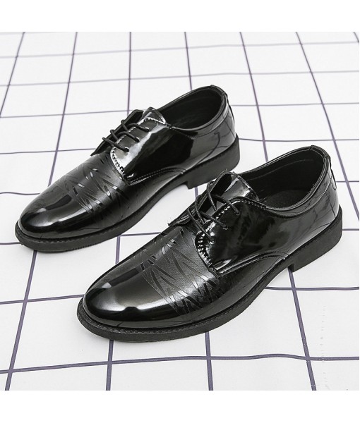 2021 autumn four seasons new men's business men's leather shoes leisure fashion trend wholesale men's soft soled low top shoes