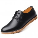 Men's leather shoes 2021 autumn new business dress British breathable casual shoes Korean fashion driving work shoes