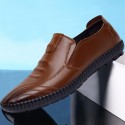 2022 spring new fashion shoes, fashion casual shoes, low top soft sole, one foot pedal cover, casual small leather shoes, men's shoes