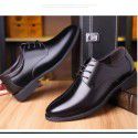 P692021 autumn four seasons new men's business men's leather shoes leisure fashion trend wholesale men's low top shoes