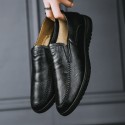 Men's shoes 2022 new shallow mouth pea shoes men's outdoor fashion shoes comfortable casual men's shoes
