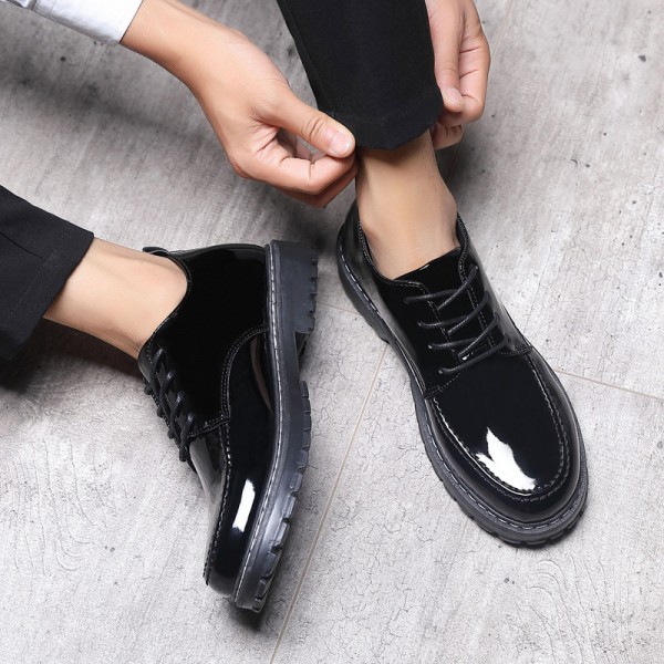 Autumn men's shoes new casual shoes student fashion shoes men's small leather shoes board shoes men's waterproof Martin boots low top shoes