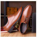 P692021 autumn four seasons new men's business men's leather shoes leisure fashion trend wholesale men's low top shoes