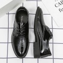 2021 autumn four seasons new men's business men's leather shoes leisure fashion trend wholesale men's soft soled low top shoes