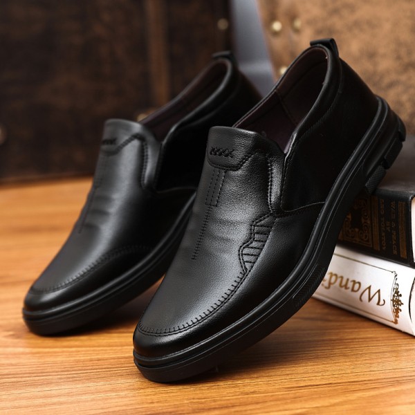 2022 spring new leather shoes cross border men's leather shoes fashion casual leather shoes men's one hair substitute men's shoes